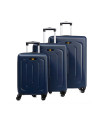 CAT-84620-184,Set 3 trollere CATERPILLAR Cargo Sculpted, 35L, 59L, 92L, ABS+PC - midnight blue
