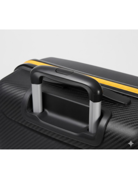 CAT-84922-01,Set 3 trollere CATERPILLAR Cargo Venture, 35L, 59L, 92L, ABS - black