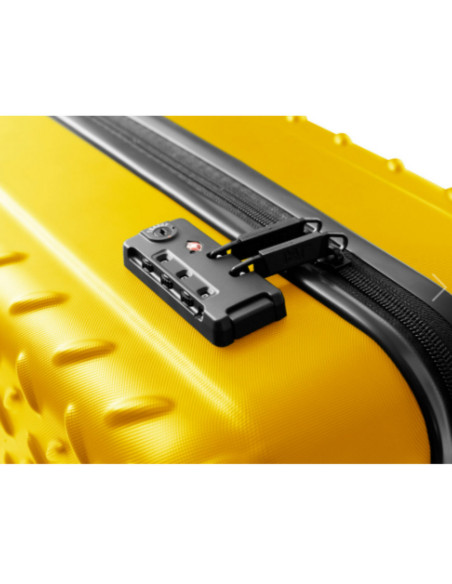 CAT-84760-42,Troller CATERPILLAR Industrial Plate, 44 x 27 x 65 cm (Lxlxh), 59L, ABS - galben