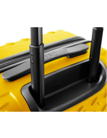CAT-84760-42,Troller CATERPILLAR Industrial Plate, 44 x 27 x 65 cm (Lxlxh), 59L, ABS - galben