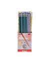 Set 72 creioane negre HB cu radiera Daco, Elegant