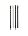 Creion negru HB cu radiera DACO CG105, Floricele