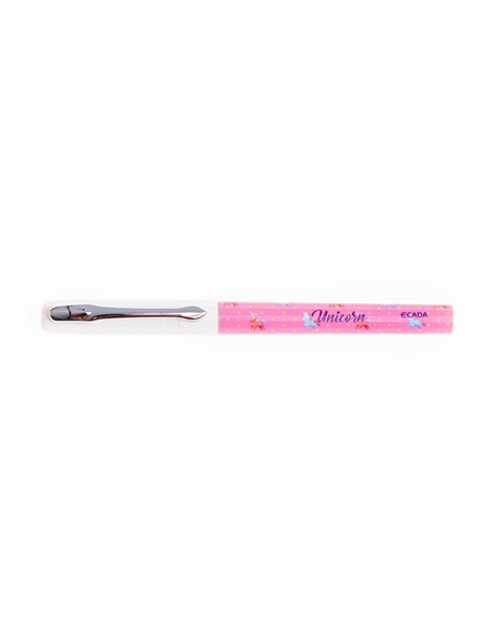 Set 24 stilouri Ecada, penita din iridiu tip F (Fine), corp din plastic, Motiv unicorn