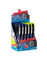Set 24 stilouri Ecada, penita din iridiu tip M (Medium), corp din plastic, Motiv champion