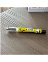 Set 24 stilouri Ecada, penita din iridiu tip M (Medium), corp din plastic, Motiv fotbalisti artisti