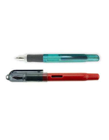 Set 24 stilouri Ecada Bombastic, penita din iridiu tip F (Fine), corp din plastic