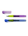 Set 24 stilouri Daco El Patron, penita din iridiu tip F (Fine), corp din plastic