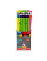 Set 72 creioane negre HB cu radiera Daco, Combinat