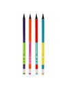 Set 72 creioane negre HB cu radiera Daco, Combinat