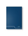 Registru A4 Daco RG410AR, 100 file, 70g/mp, coperta cartonata, dictando, Culori asortate