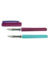 Set 24 stilouri Ecada Minucu, Penita F din iridium, corp din plastic
