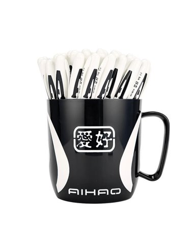 Set 48 pixuri cu gel Aihaio 801A, Negru