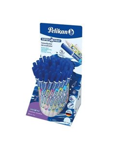 Set 50 de corectoare pic Pelikan Super Pirat, varf F