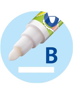 Set 50 de corectoare pic Pelikan Super Pirat, varf B 2