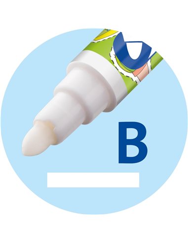 Set 50 de corectoare pic Pelikan Super Pirat, varf B