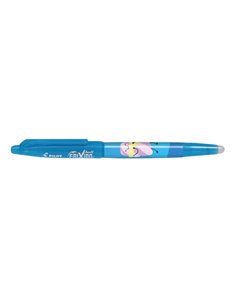 Roller Pilot Frixion Ball Fancy, 0.7 mm, cerneala albastra, corp bleu
