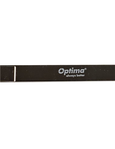 Cutter Optima basic, lama 9 mm SK7, sina metalica