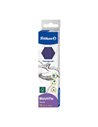 Set 12 creioane B Pelikan lacuit, sectiune hexagonala, fara radiera