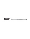 Set 60 de pixuri Pensan Triball, corp din plastic mat, grosime varf 1 mm, mina neagra