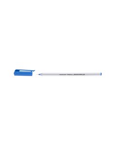Set 60 de pixuri Pensan Triball, corp din plastic mat, grosime varf 1 mm, Albastru 2
