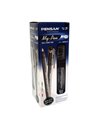 Set 25 pixuri Pensan My Pen, corp din plastic translucid, grosime varf 1 mm, Negru