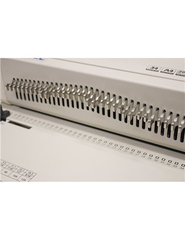 Aparat de indosariat manual, cu inele din metal UNITEC W200A