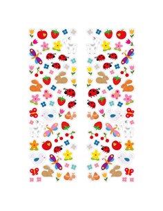 Carte pentru activitati creative cu stickere A4 Pelikan 32 file, Farm 2