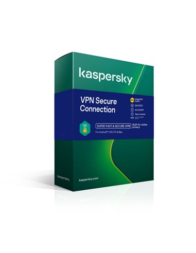 LICENTE Kaspersky Labs Electronic  Secure Connection Eastern Europe  Edition. 5-Device 1-User 1 year Base Download Pack "KL1987