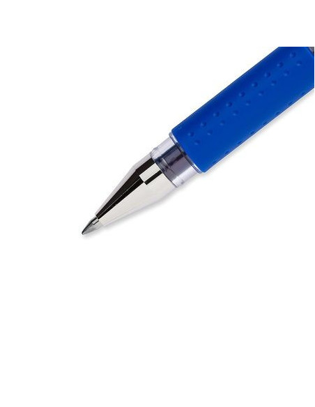 Pix cu Gel si Gripp 0.5 mm - Albastru,GELGRIPa