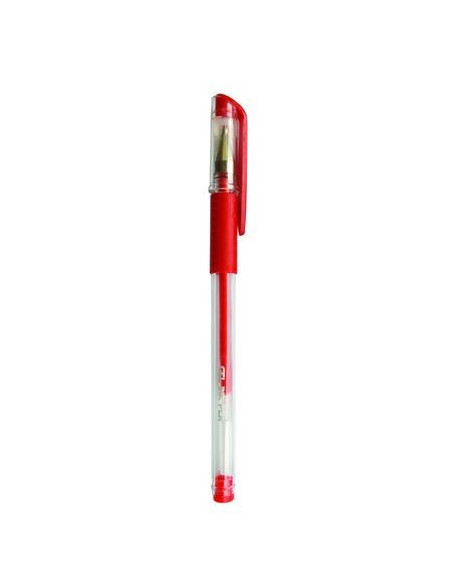 Pix cu Gel si Gripp 0.5 mm - Rosu,GELGRIPr