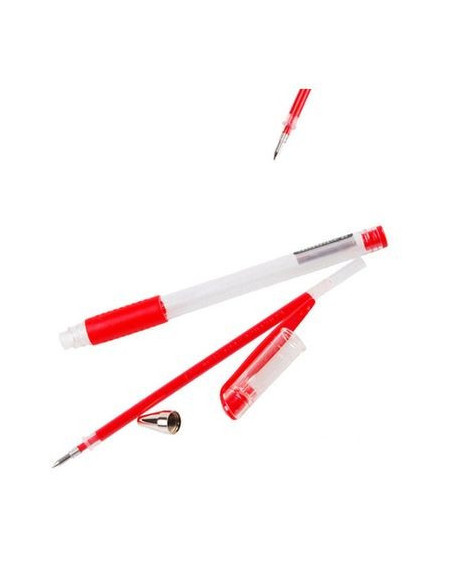 Pix cu Gel si Gripp 0.5 mm - Rosu,GELGRIPr