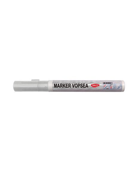 Marker vopsea Daco MK501W, Alb