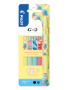 PWLT467069,Set rollere cu gel Pilot G2 Flow 0.7 mm cu click 4 culori