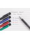 PBLRT-SNP5-B-P,Set 12 rollere cu gel Pilot Synergy Point diverse culori 0.5 mm cu click negru