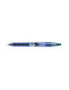 PBL-B2P-7G-BG-P,Set 10 rollere cu gel Pilot B2P Begreen diverse culori 0.7 mm cu click verde