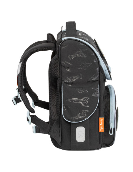 TGNQ-107A(1),Ghiozdan scoala neechipat Tiger Family nature quest, Motiv space vision go ocean