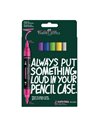 FC186009,Blister 6 markere acrilice multimark culori intense faber-castell