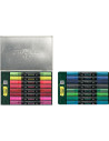 FC186016,Markere acrilice multimark cutie metal 16 bucati kicks faber-castell