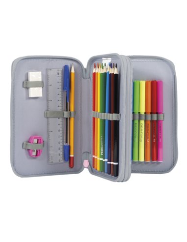 Penar echipat cu 2 fermoare Derform BackUP 6 DW 12, Motiv Otters in Love
