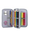 Penar echipat cu 2 fermoare Derform BackUP 6 DW 12, Motiv Otters in Love