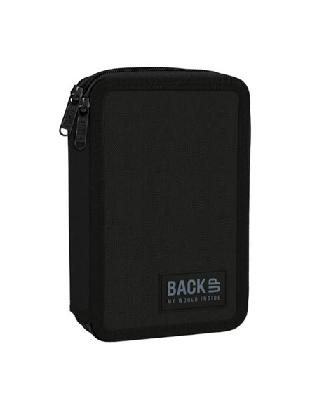 Penar echipat cu 2 fermoare Derform BackUP 7 DW 56, Negru