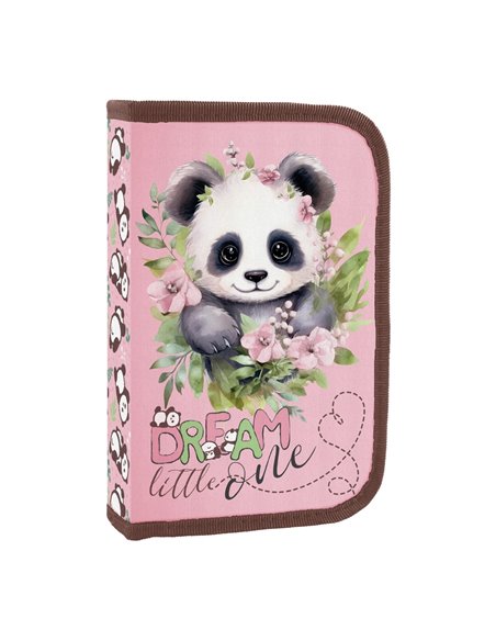 Penar echipat cu 1 fermoar si 2 extensii Derform PWJPA10, Motiv panda 10