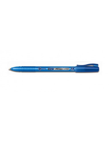 FC246851,Roller 0.7mm semi-gel albastru cx7 faber-castell