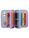 Penar echipat cu 3 fermoare Derform BackUP 7 EW 25, Motiv violet kittens
