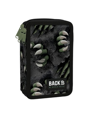 Penar echipat cu 3 fermoare Derform BackUP 7 EW 62, Motiv Rex