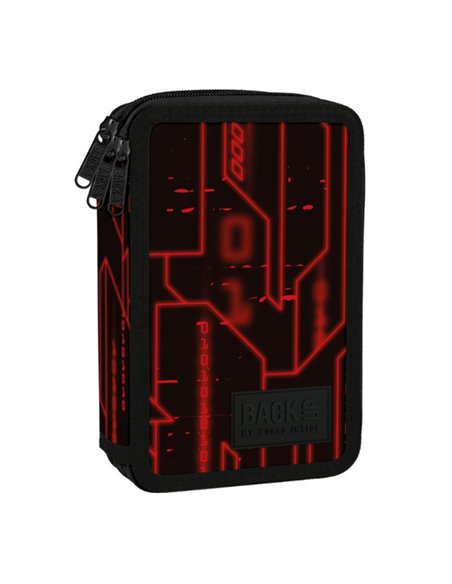 Penar echipat cu 3 fermoare Derform BackUP 7 EW 51, Motiv Code