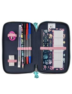 Penar echipat cu 3 fermoare Derform Cleo&Frank 44, Motiv best friend (Dog) 2