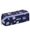 Penar etui cu 1 fermoar Derform BackUP 7 - K25, Motiv Violet kittens