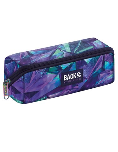 Penar etui cu 1 fermoar Derform BackUP 7 - K35, Motiv Crystal