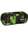 Penar etui cu 1 fermoar si o clapa interioara Derform BackUP PB6A52, Motiv Metasphere